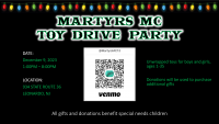 Martyrs MC Christmas Toy Drive