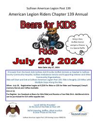 Bears For Kids Ride