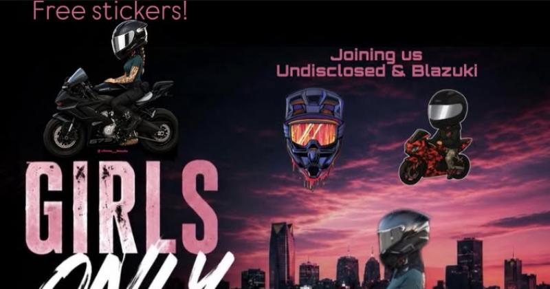 Ladies Motorcycle Ride