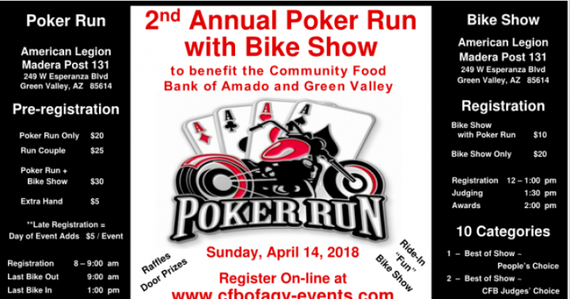 2nd Annual Poker Run and Bike Show