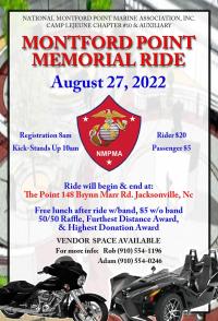 Montford Point Chapter 10 Memorial Ride