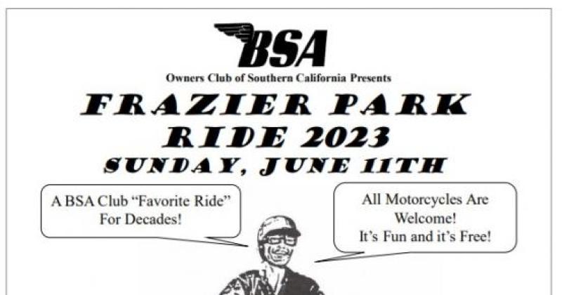 Frazier Park Street Ride