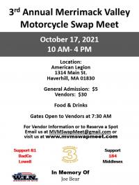 Merrimack Valley Motorcycle Swap Meet 
