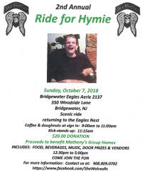 2nd Annual Ride for Hymie