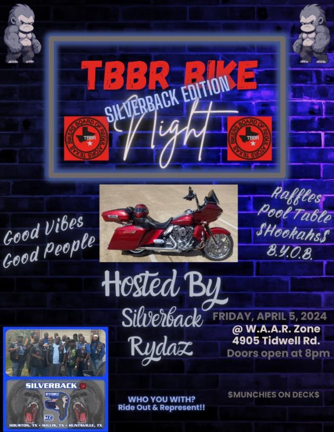 TBBR Bike Night Silverback Rydaz addition