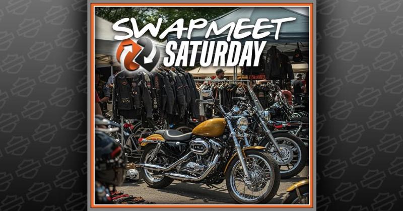 Huntington Harley Swap Meet Saturday