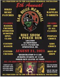 Sam Biggs Memorial Bike Show & Poker Run