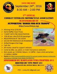 1st Annual CVMA Scavenger Hunt