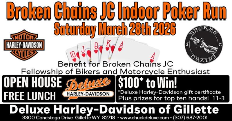 Broken Chains JC Indoor Poker Run