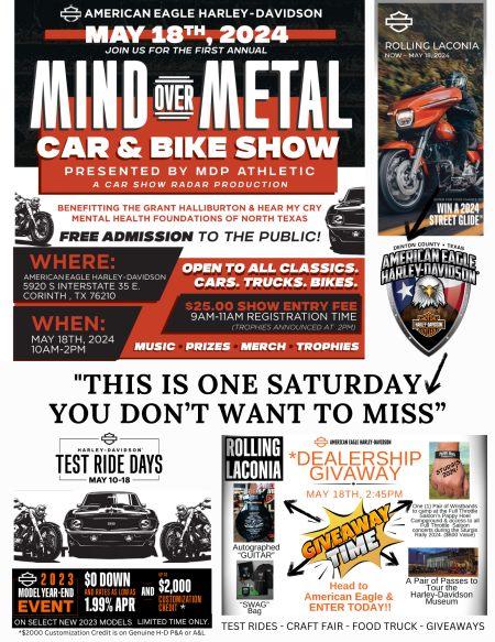 Mind Over Metal Car & Bike Show @ American Eagle
