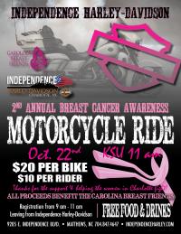 The Pink House Breast Cancer Ride - 2nd Annual