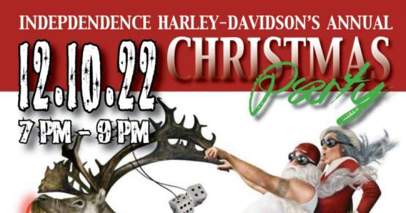 Biker Christmas Party at Independence Harley-Davidson