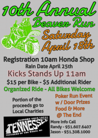 10th Annual Beaver Run * CANCELED * 