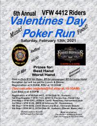 6th Annual Valentines Day Poker Run