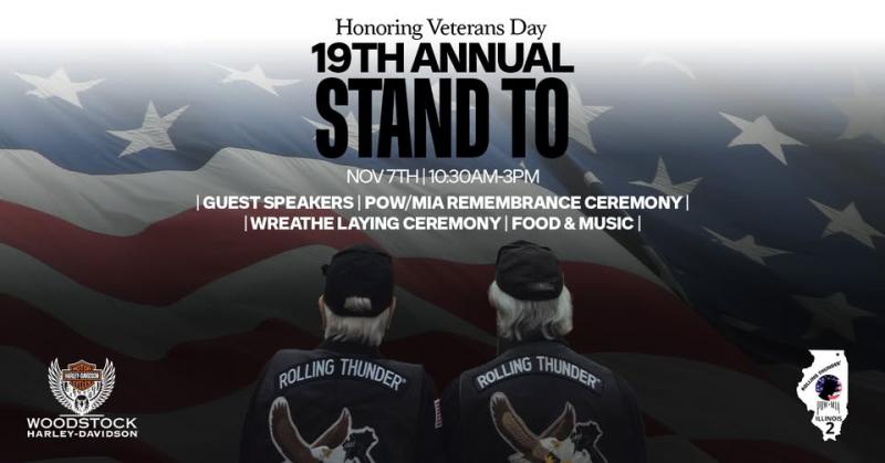 19th Annual Veterans Day Stand To