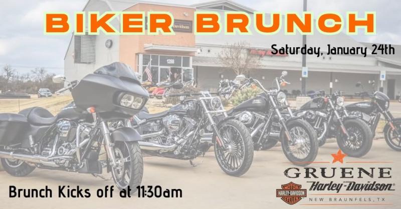 Biker Brunch at Gruene Harley-Davidson