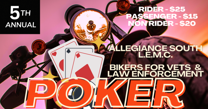 Bikers for Vets Poker Run