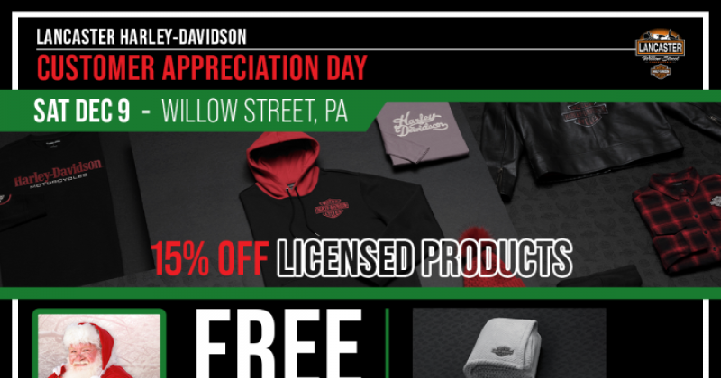 Customer Appreciation Day & Photos with Santa