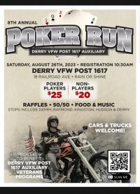 8th Annual Derry VFW Motorcyle Poker Run
