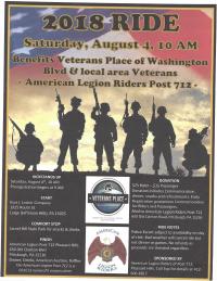 ALRs Benefit Ride for the Veterans Place