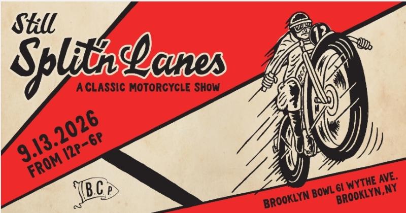 'Still Split'n Lanes' A Classic Motorcycle Show