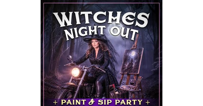 Witches Night Out Paint & Sip Party at 