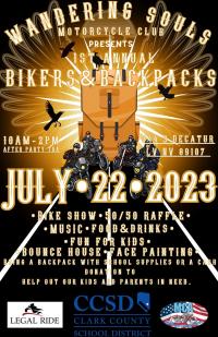 Bikers and Packpacks