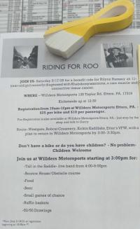 Riding for Roo
