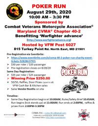 MD-CVMA 40-2 Poker Run