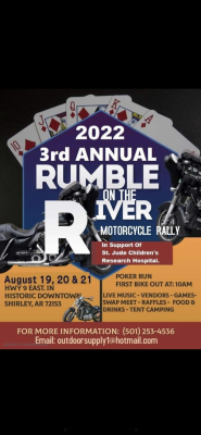 3rd annual Rumble on the River Rally