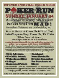 Knoxville Cold & Sober Motorcycle Poker Run