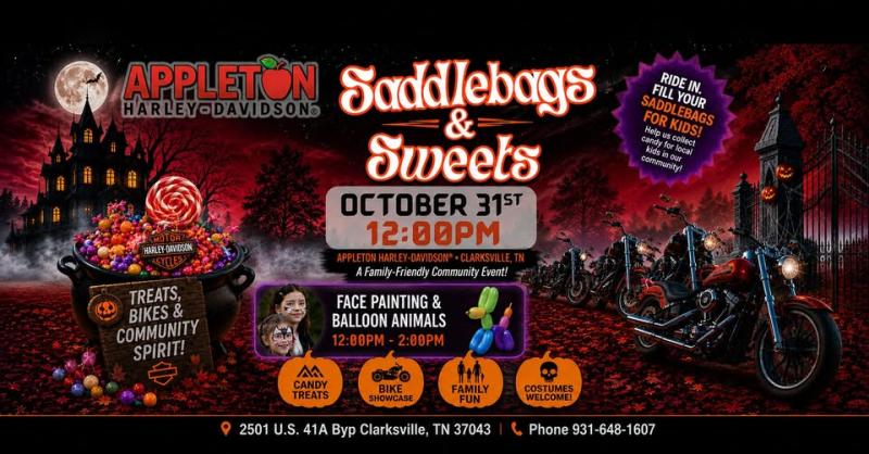 Saddlebags & Sweets Halloween Celebration