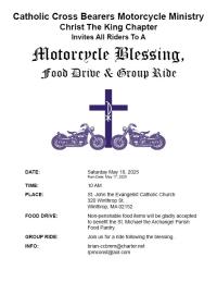 CCBMM Christ The King Bike Blessing