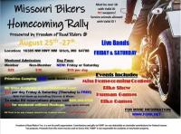 Missouri Bikers Homecoming sponsored by Freedom of Road Riders