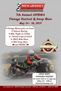 AHRMA Vintage Motorcycle Festival and Swap Meet