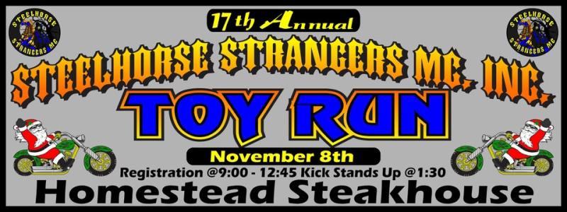 Steelhorse Strangers Person County Toy Run