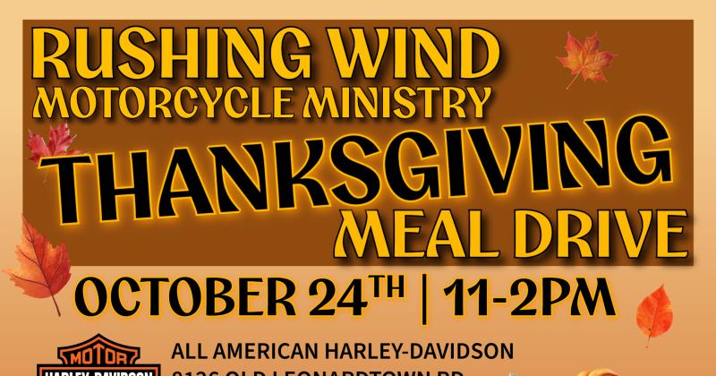 Rushing Wind MM Thanksgiving Meal Drive