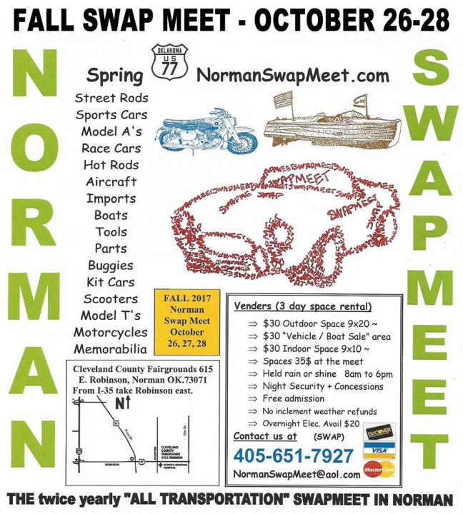 Norman Swap Meet Fall 2017 CycleFish
