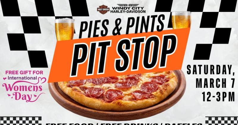Windy City Harley-Davidson Pies & Pints Pit Stop
