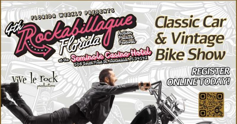 4th Rockabillaque Florida Classic Car & Vintage Bike Show + Festival