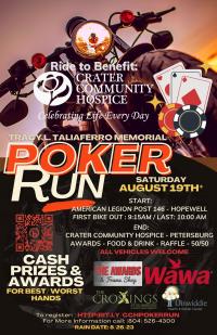 Tracy L Taliaferro Memorial Poker Run