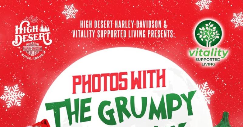 Photos with the Grumpy Green Guy