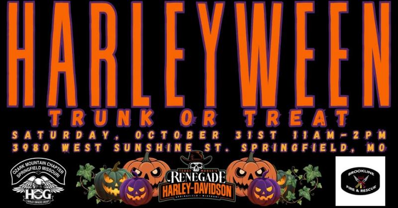 Renegade Harleyween Trunk Or Treat