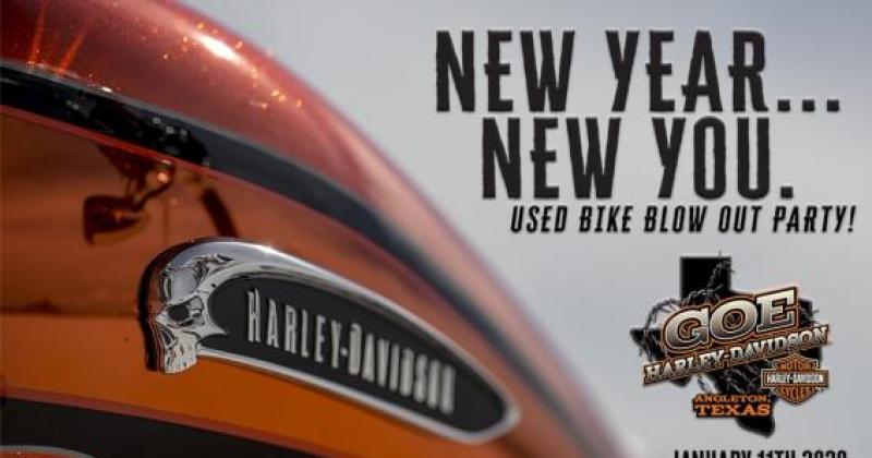 Used Bike Blow Out Party