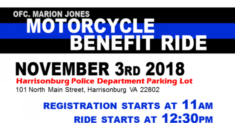 Officer Marion Jones Benefit Ride