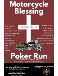 Bike Blessing and Poker Run