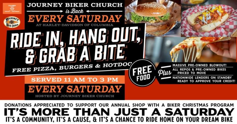 Ride In, Hang Out, Grab a Bite at H-D  of Columbia