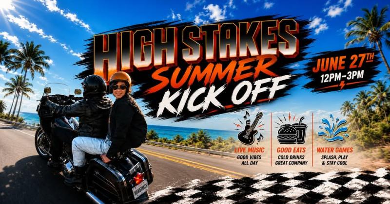 High Stakes Harley  Summer Kick Off