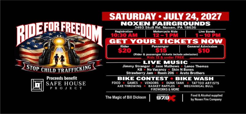 Ride For Freedom Motorcycle Benefit