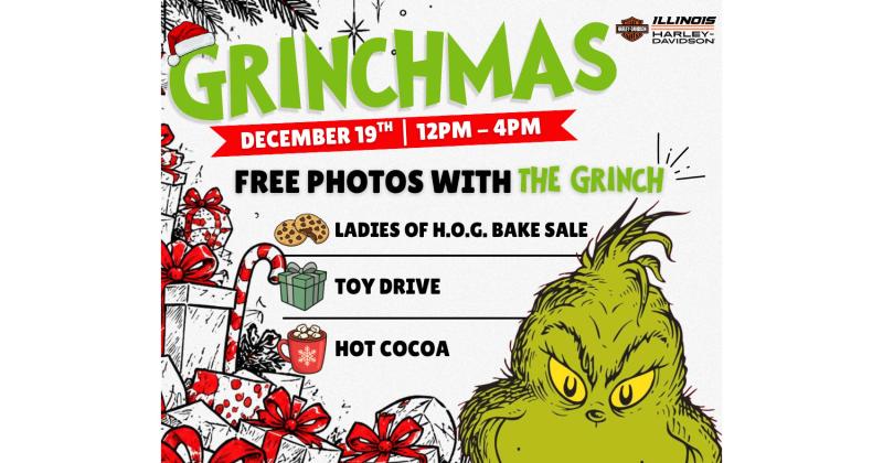 Illinois Harley-Davidson Grinchmas & Toy Drive
